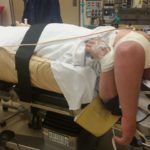 Elbow arthroscopy theatre positioning and setup